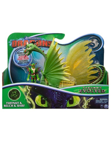 Dragons Legends Evolved - Tuffnut e Belch e Barf TOY6045112-4 Spin master | Futurartshop.com