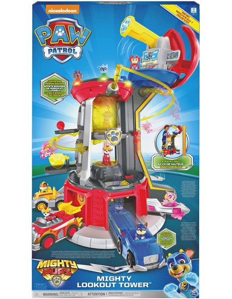 Paw Patrol Mega quartiere generale Mighty Pups TOY6053408 Spin master | Futurartshop.com