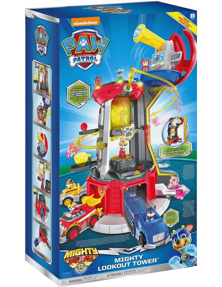 Paw Patrol Mega quartiere generale Mighty Pups TOY6053408 Spin master | Futurartshop.com