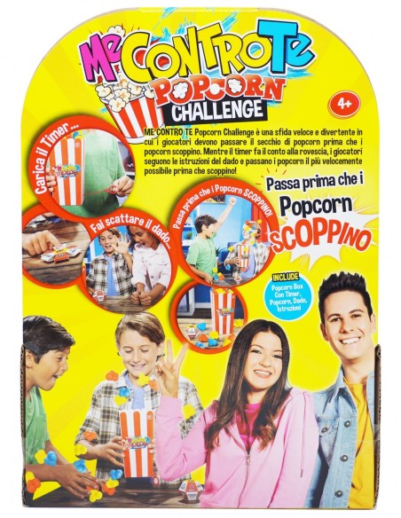 Me Contro Te - Gioco PoPCorn Challenge 4MOFF-57234  | Futurartshop.com