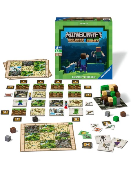 Minecraft Builders e Biomes Gioco da Tavolo RAV261321 Ravensburger | Futurartshop.com
