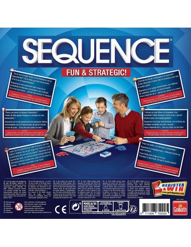 Gioco da tavolo Sequence GOL75000 Goliath | Futurartshop.com