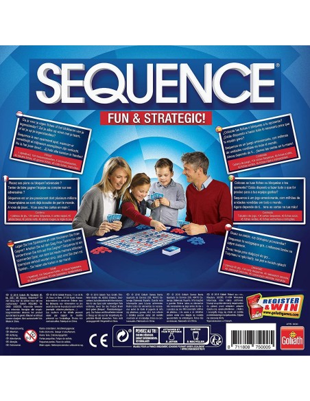 Board game Sequence GOL75000 Goliath | Futurartshop.com