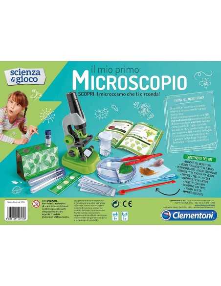 Clementoni - 12794 - my first microscope 2073628600073 Clementoni | Futurartshop.com
