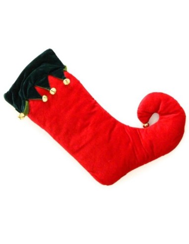 Calza Befana Elfo con campanelli DUE89062 Futurart | Futurartshop.com