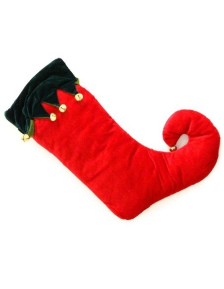 Calza Befana Elfo con campanelli DUE89062 Futurart | Futurartshop.com
