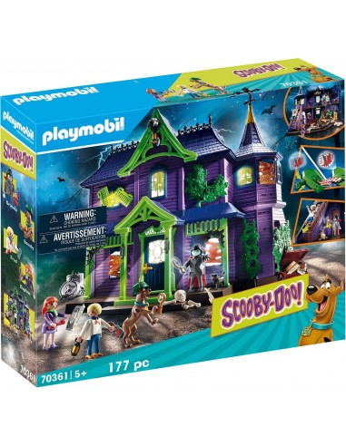 PlayMobil Scooby-Doo 70361 - The house of mystery PLA70361 Playmobil- Futurartshop.com