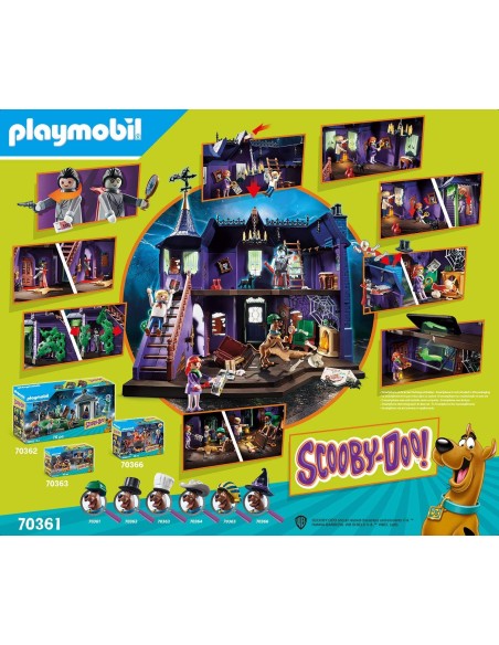 PlayMobil Scooby-Doo 70361- La casa del mistero PLA70361 Playmobil | Futurartshop.com