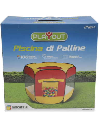 Swimming pool with 100 balls GIOGGI190154 Giochi Preziosi | Futurartshop.com