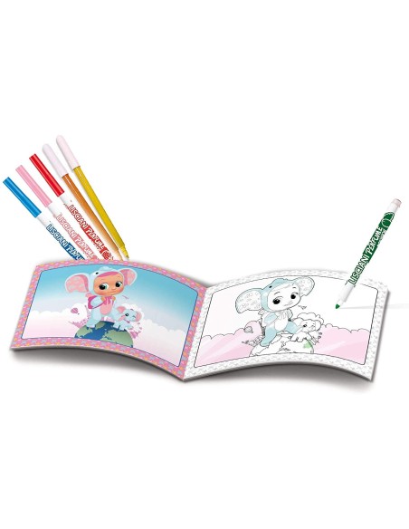 Cry Babies Crea e Colora con pennarelli profumati LIS83466 Lisciani | Futurartshop.com