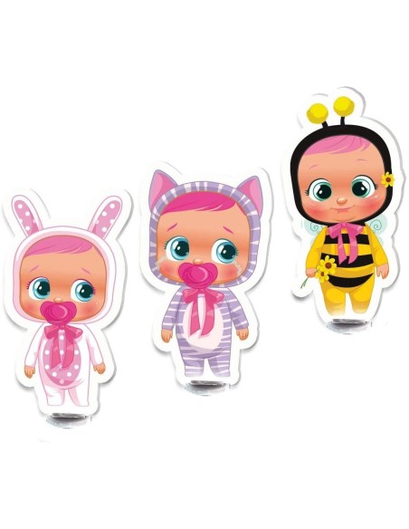 Cry babies Set Creates with Colors and markers fluorescent LIS83473 Lisciani | Futurartshop.com