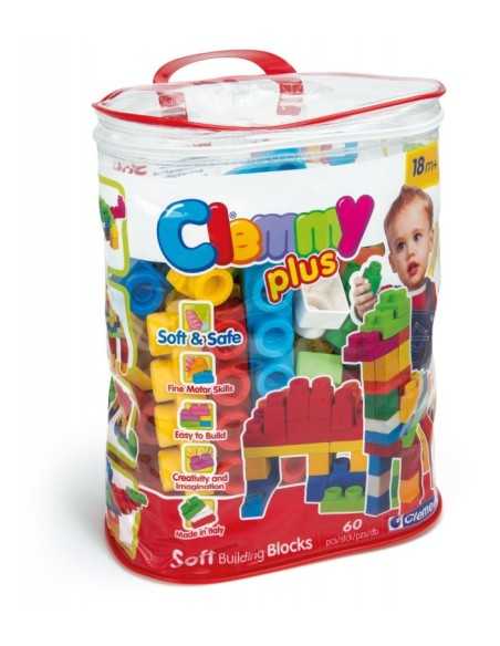 Clementoni Clemmy Plus Sacca 60 Pezzi 2208431270476 Clementoni | Futurartshop.com