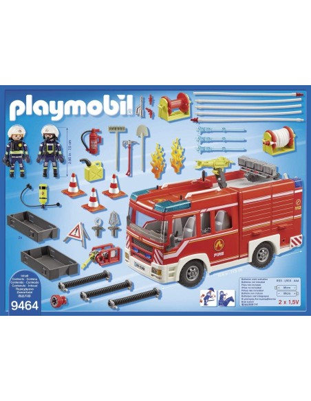 PlayMobil 9464 - Autopompa dei vigili del fuoco PLA9464 Playmobil | Futurartshop.com