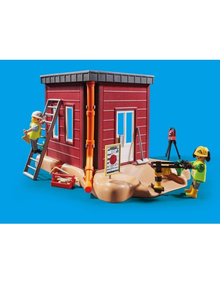 PlayMobil 70443 - Mini Excavator with yard PLA70443 Playmobil | Futurartshop.com