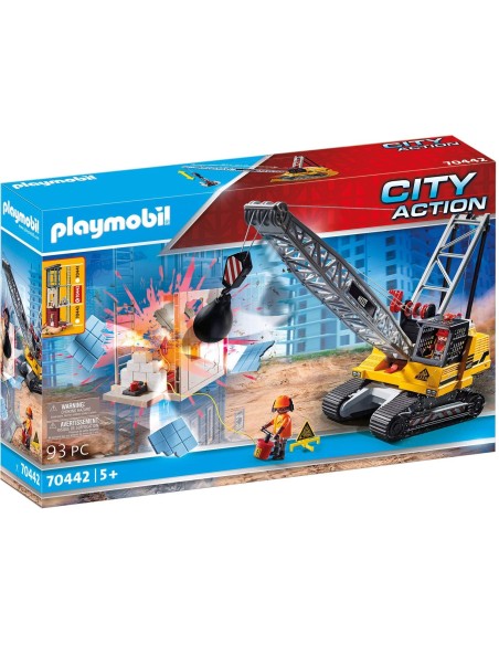 PlayMobil 70442 - Gru con braccio demolitore PLA70442 Playmobil | Futurartshop.com