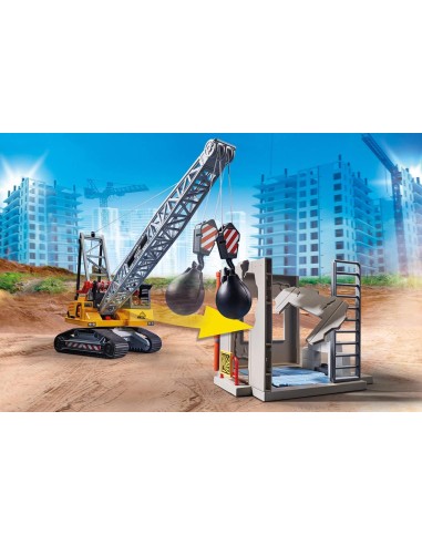 PlayMobil 70442 - Gru con braccio demolitore PLA70442 Playmobil | Futurartshop.com