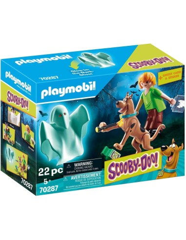 PlayMobil 70287 - Scooby Doo Scooby Shaggy with the phantom PLA70287 Playmobil | Futurartshop.com