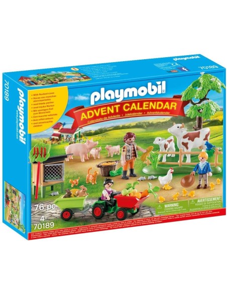 PlayMobil 70189 - advent Calendar farm 2020 PLA70189 Playmobil | Futurartshop.com