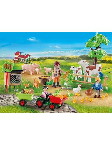 PlayMobil 70189 - advent Calendar farm 2020 PLA70189 Playmobil | Futurartshop.com