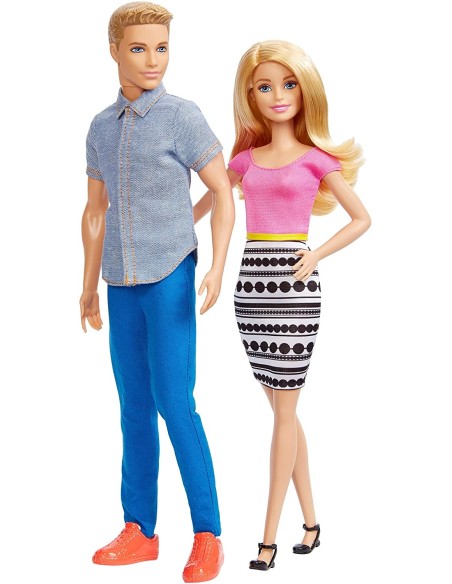 Barbie - Bambola Barbie e Ken TOYDLH76 Mattel | Futurartshop.com