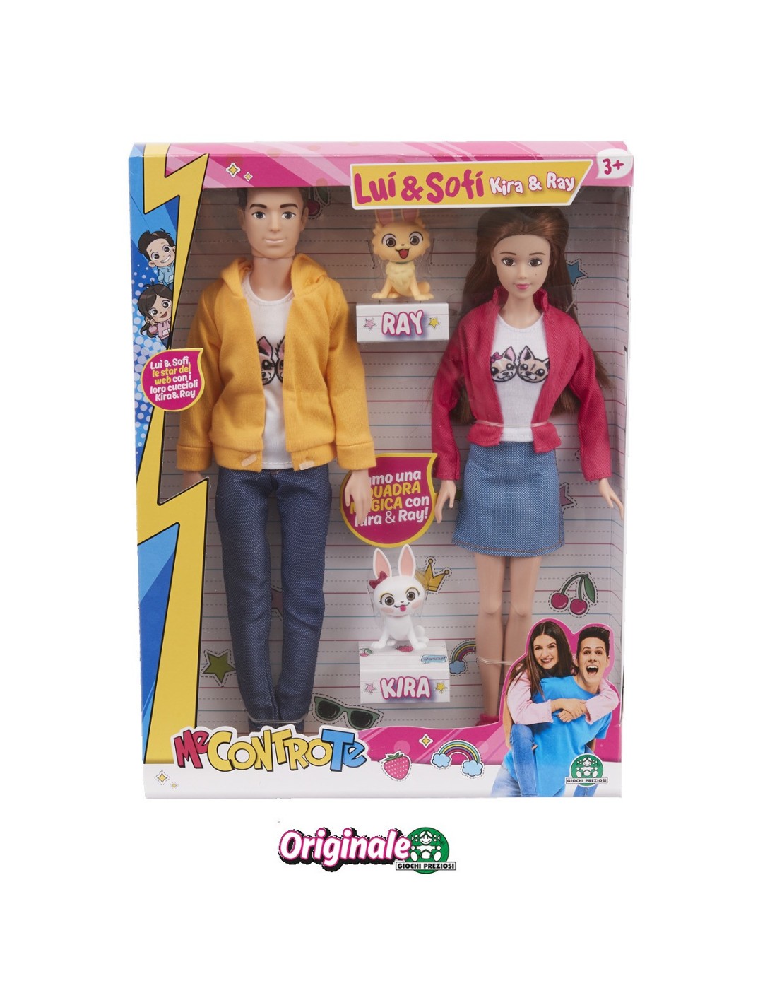 Colorare Bambole Me Contro Te Con Kira E Rei Bambole Lui E Sofi