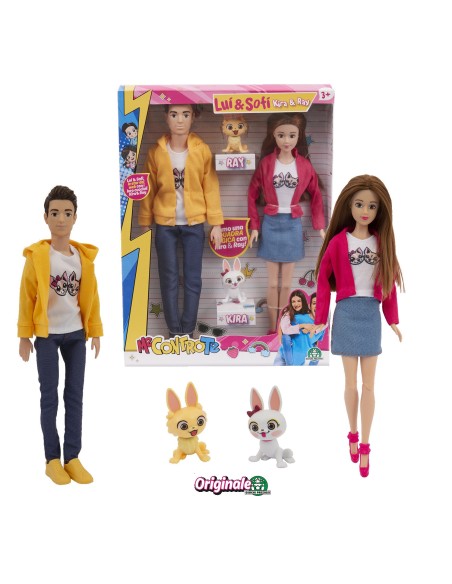 Me Contro Te - Bambole Luì e Sofì con Kira & Ray  Giochi Preziosi | Futurartshop.com