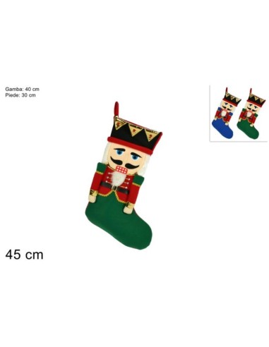 Calza befana Soldatino SUEMO002049 Futurart | Futurartshop.com