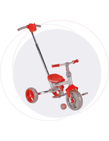 Triciclo Strolly compact rosso MON25192 Mondo | Futurartshop.com