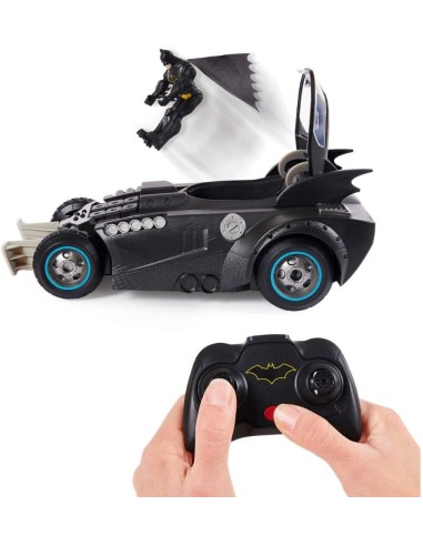 DC - Batman Batmobile radio-Controlled Launch and Defend TOY6055747 Spin master | Futurartshop.com