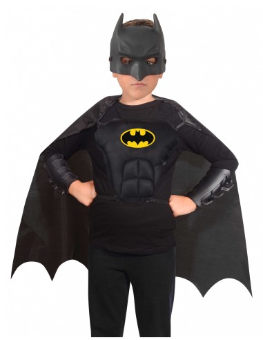 DC Batman Set, Mask, Cloak, Bodice and protection CIA20092 Rubies | Futurartshop.com