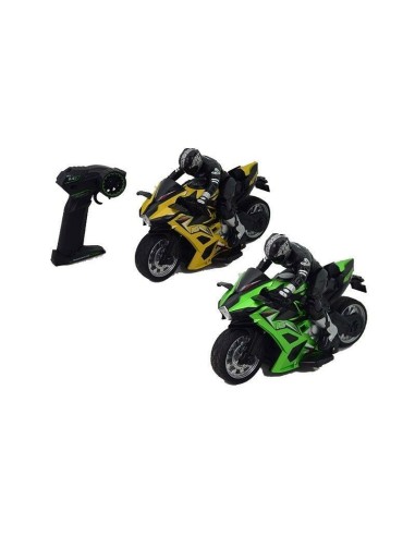 Moto Radiocomandata con pilota PRIYD898-MT1935 Prismalia | Futurartshop.com