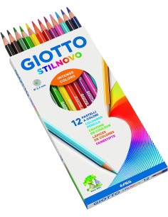 Giotto Stilnovo Cf 12 Pastelli A Colori 2271574706324 Giotto | Futurartshop.com 2