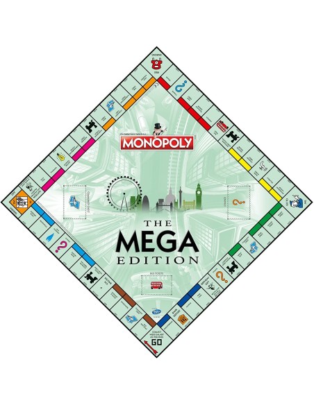 Mega Monopoly MAGC41621030 Hasbro | Futurartshop.com