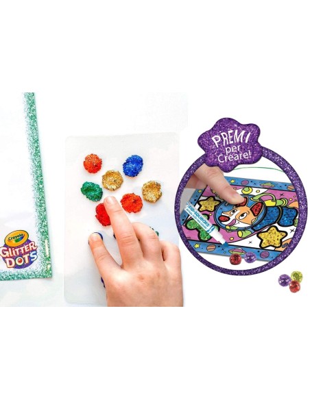 Glitter Dots Sparkle Station Super Set CRA04-1085 Crayola | Futurartshop.com