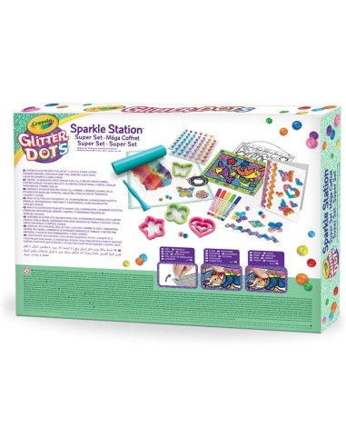 Glitter Dots Sparkle Station Super Set CRA04-1085 Crayola | Futurartshop.com