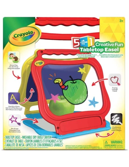 Banchetto da tavolo 5 in 1 disegna e colora CRA5098 Crayola | Futurartshop.com