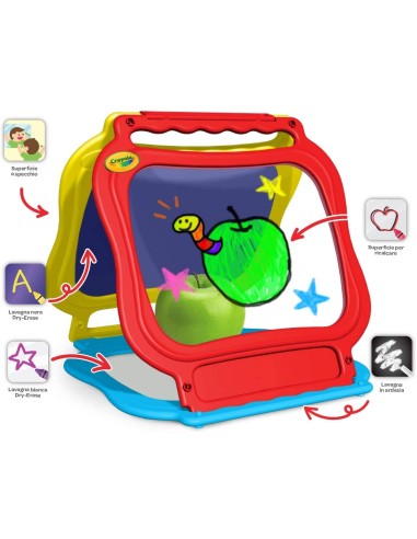 Banchetto da tavolo 5 in 1 disegna e colora CRA5098 Crayola | Futurartshop.com