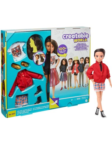 Creatable - Bambola Deluxe capelli castani TOYGND50/GKV47 Mattel | Futurartshop.com
