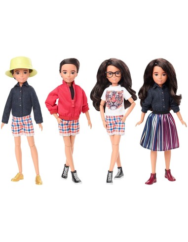 Creatable - Doll Deluxe brown hair TOYGND50/GKV47 Mattel | Futurartshop.com