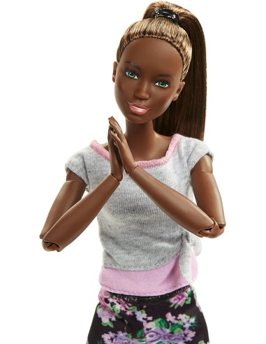 Barbie Bambola snodata mulatta capelli castani TOYFTG80/FTG83 Mattel | Futurartshop.com