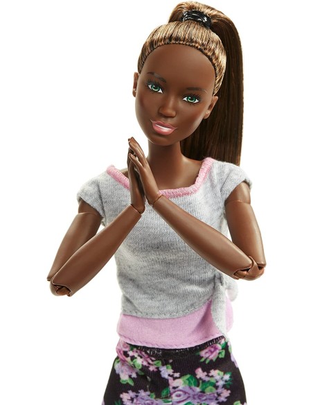 Barbie Bambola snodata mulatta capelli castani TOYFTG80/FTG83 Mattel | Futurartshop.com
