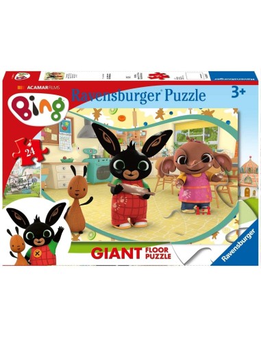 Bing Puzzle da pavimento in cucina con Bing 24 Pezzi RAV030477 Ravensburger | Futurartshop.com