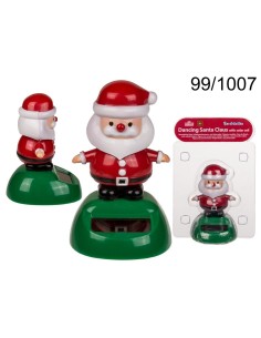 Babbo Natale oscillante con pannello solare OTB99/1007 Out of The Blue | Futurartshop.com