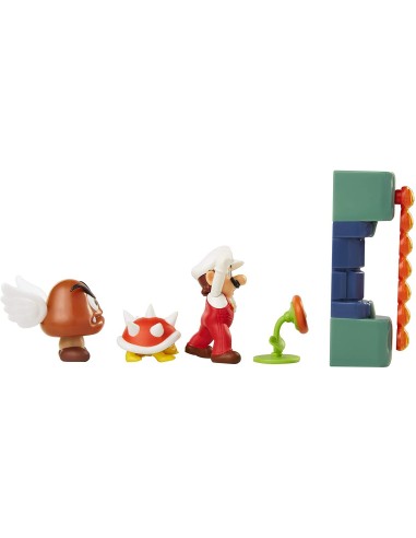 Super Mario Set il castello della lava JAK40015 Jakks Pacific | Futurartshop.com