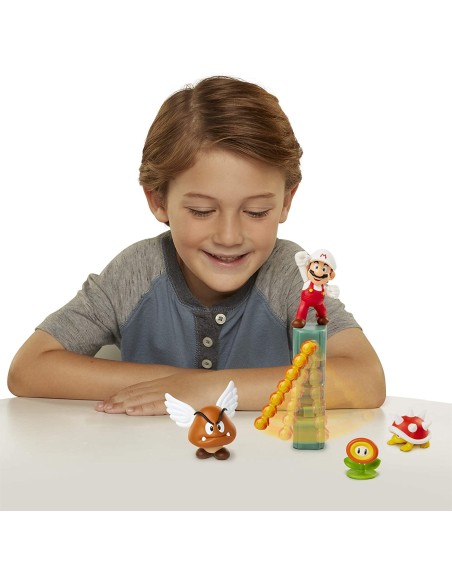 Super Mario Set the castle of lava JAK40015 Jakks Pacific | Futurartshop.com