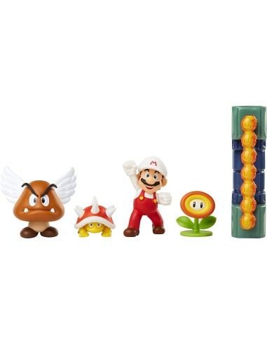 Super Mario Set the castle of lava JAK40015 Jakks Pacific | Futurartshop.com