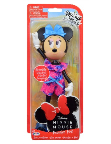 Disney Minnie Mouse Bambola Paradise Pink JAK20990 Jakks Pacific | Futurartshop.com