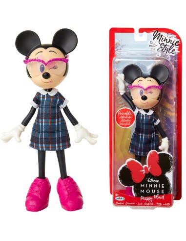 Disney Minnie Mouse Bambola Preppy Plaid JAK20054 Jakks Pacific | Futurartshop.com