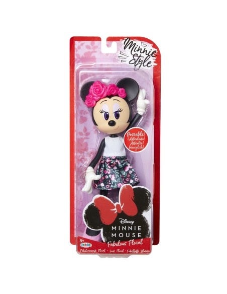 Disney Minnie Mouse Bambola Fabulous Floral JAK20053 Jakks Pacific | Futurartshop.com