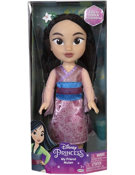 Disney Princess Bambola La mia amica Mulan JAK95564 Jakks Pacific | Futurartshop.com